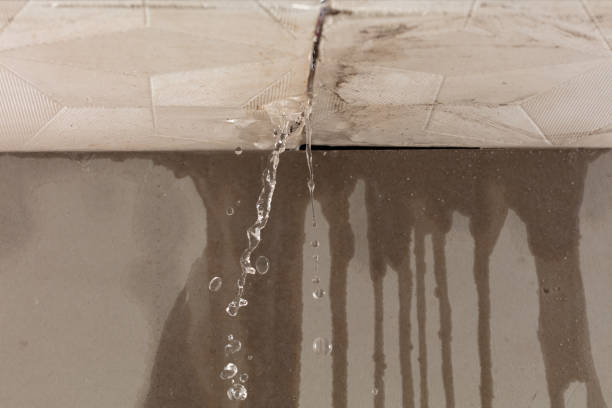 Professional Flood Damage Cleanup technician working in Brooklyn, IN